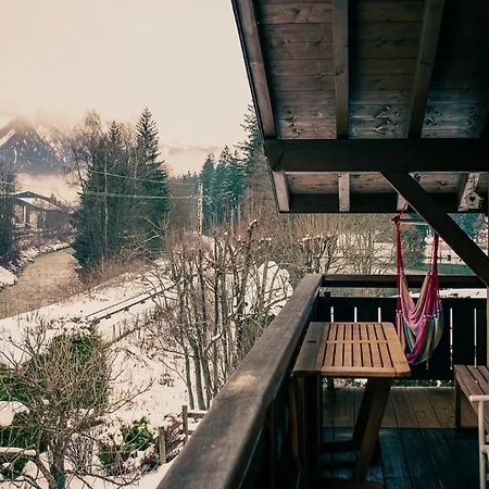 Les Capucins 2- Vue Mont-blanc - - Escalade Lägenhet Chamonix